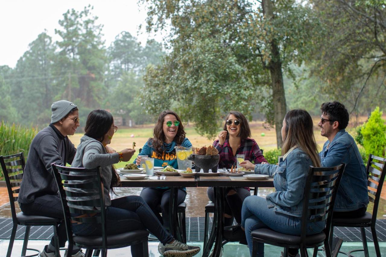 Hotel & Glamping Huasca Sierra Verde 瓦斯卡坎波 外观 照片