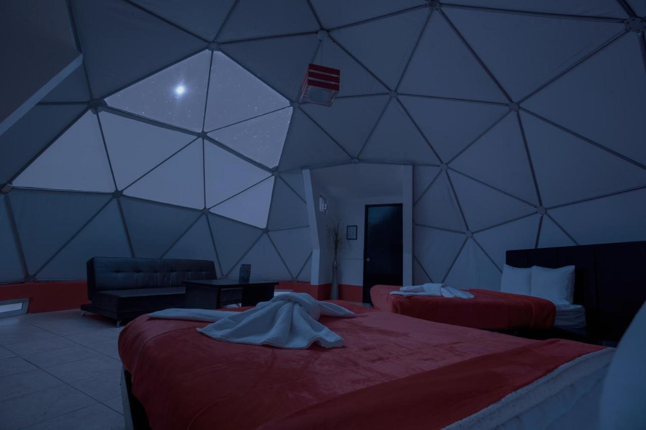 Hotel & Glamping Huasca Sierra Verde 瓦斯卡坎波 外观 照片