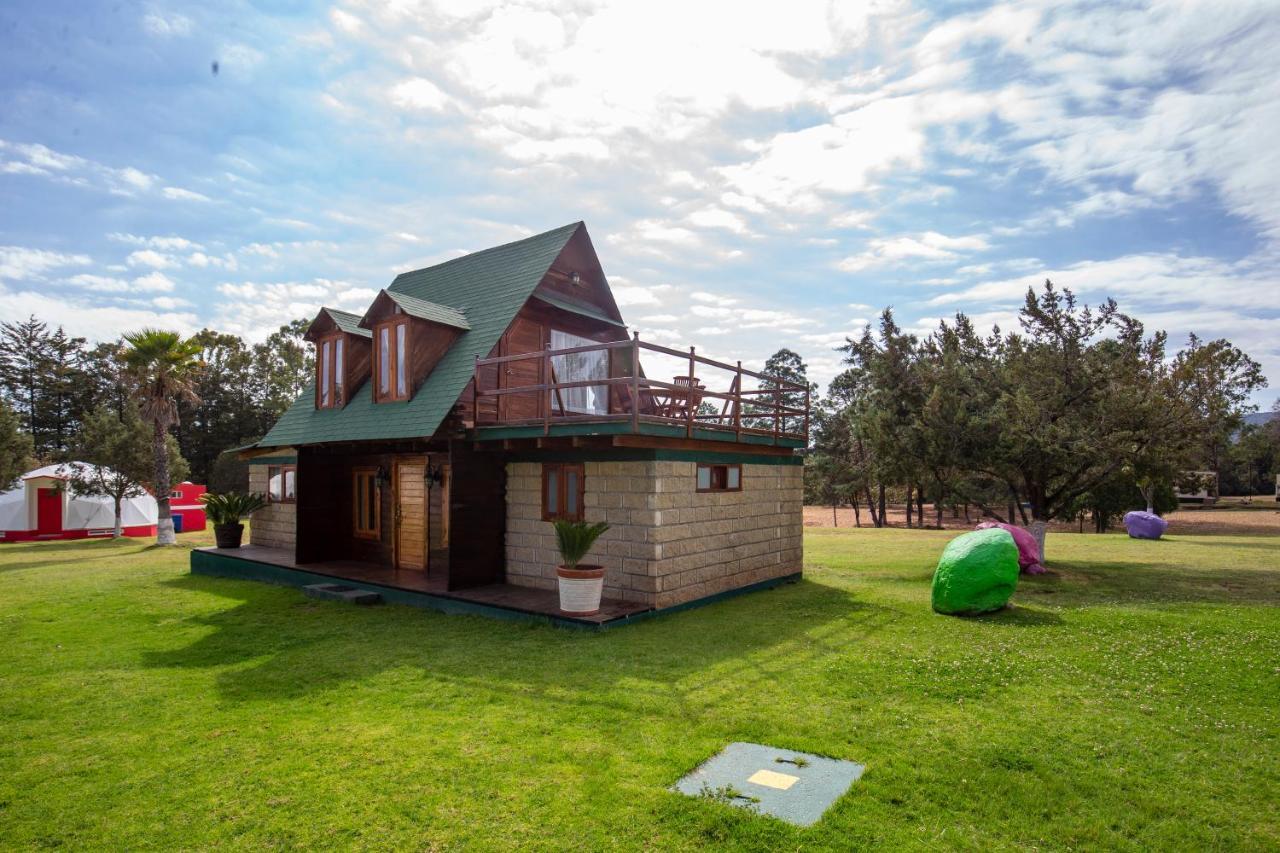 Hotel & Glamping Huasca Sierra Verde 瓦斯卡坎波 外观 照片