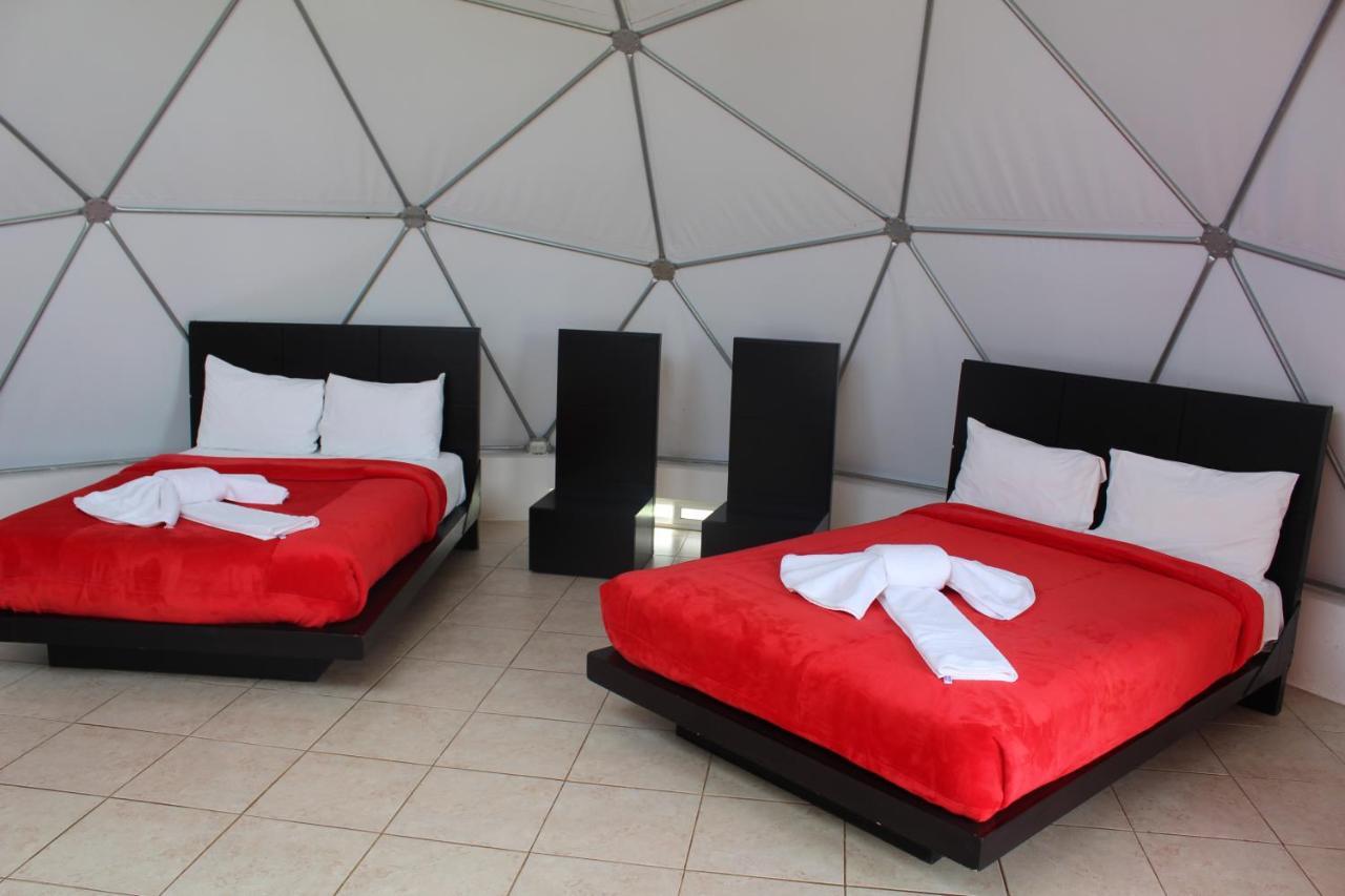 Hotel & Glamping Huasca Sierra Verde 瓦斯卡坎波 外观 照片